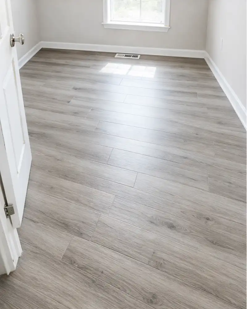 Floor after installation