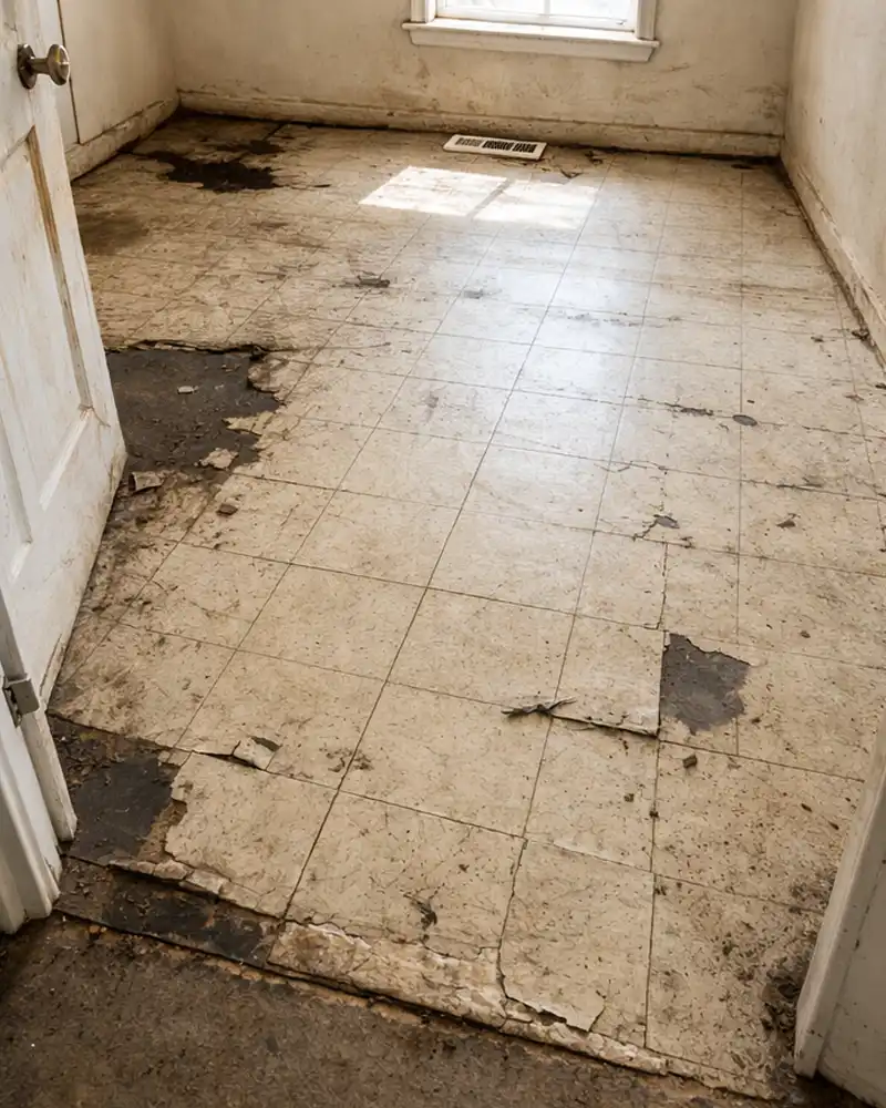 Floor before installation